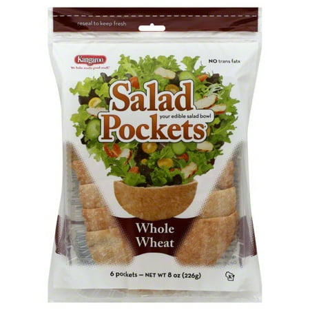 Kangaroo Kangaroo Salad Pockets, 6 ea