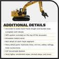 thumbnail image 5 of Diecast Masters 1:50 Caterpillar 323 Hydraulic Excavator, Next Generation Design + Work Tools | High Line Series Cat Trucks & Construction Equipment | 1:50 Scale Model Diecast Collectible | 85657, 5 of 8