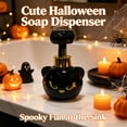 thumbnail image 5 of Paw Print Soap Dispenser Cute Kitty Foaming Bottle Foam Pump Halloween Kitchen Bathroom Hand Wash Dish Lotion Halloween Funny Animal Whimsical Refillable Cat Paw Print Soap Dispenser (Cat), 5 of 9