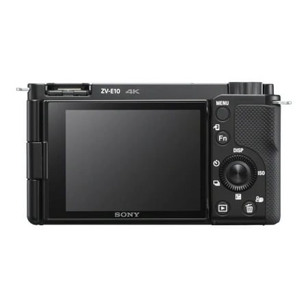 Sony - Alpha ZV-E10 Kit Mirrorless Vlog Camera with 16-50mm Lens - Black
