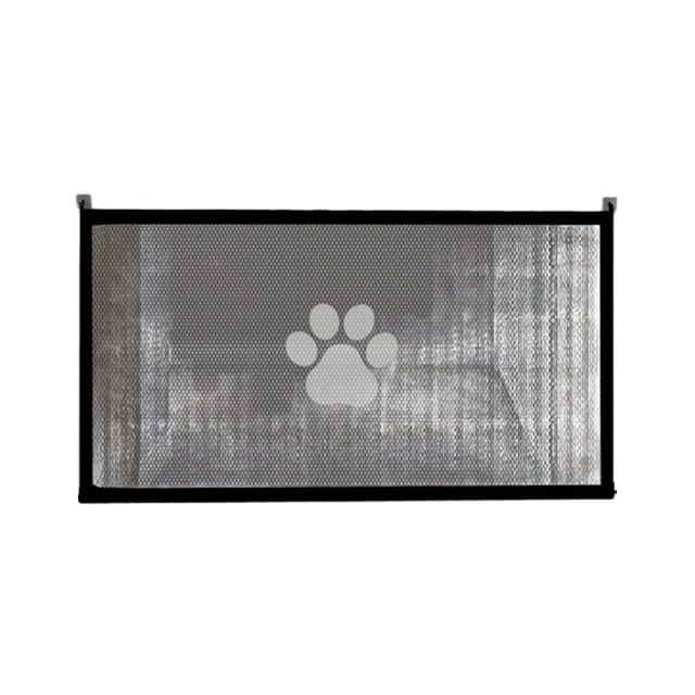 Guardoinrt Clôture Non Perforée, Barrière de Sécurité Pliable portable pour Chien, Attachez Simplement Quatre Filets