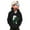 Black, variant on CONFREE Toddler Baby Boys Hoodie Long Sleeve Boys Pullover Hoodies Cartoon Dinosaur Warm Fall Winter Hooded Sweatshirt