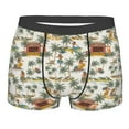 thumbnail image 5 of Uemuo Hawaiian Style Pattern Men's Boxer Briefs,Trunk Anti-Chafing,Comfortable, Durable, and Stylish Underwear-X-Large, 5 of 9