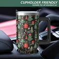 thumbnail image 6 of Christmas Gifts 40 Oz Tumbler with Handle and Straw, Green Xmas Tree Stainless Steel Double Walled Vacuum Insulated Cup, Retro Holiday Gifts for Women Men, 6 of 6