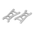 thumbnail image 2 of Front Suspension Arm  Rear Front Suspension Arm Aluminium Alloy Front Rear Lower Suspension Arm RC Part Accessory For FS 1/18 Car Silver, 2 of 8