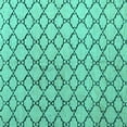 thumbnail image 1 of Ahgly Company Indoor Square Trellis Turquoise Blue Contemporary Area Rugs, 3' Square, 1 of 4