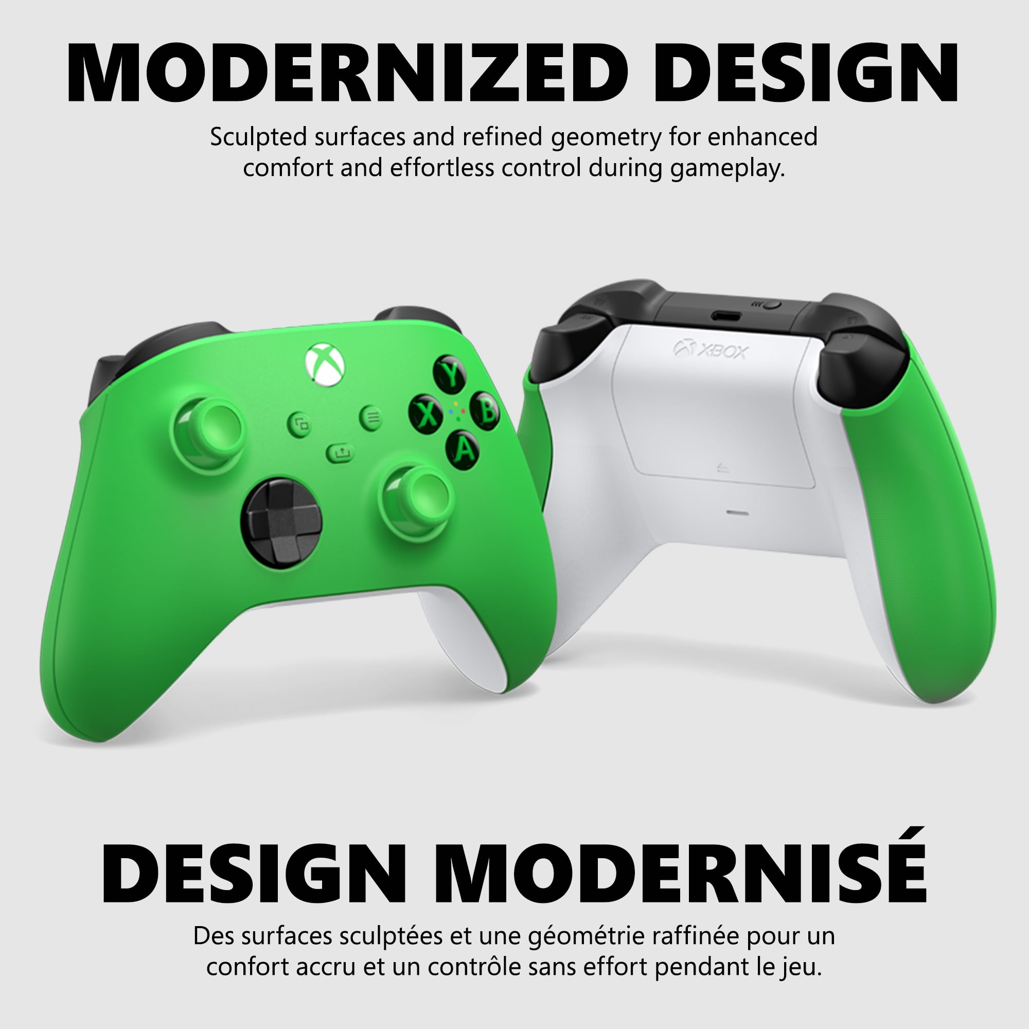 Xbox Wireless Controller – Velocity Green for Xbox Series X|S, Xbox One, and Windows Devices