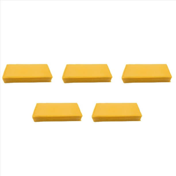 150 Piezas de Base de Panal Hojas de Base de de Abeja Papel para Hacer Velas Copos de de Abeja Herramienta de Apicultura
