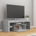 thumbnail image 4 of vidaXL TV Cabinet with LED Lights Stand Unit HiFi Center Room Multi Colors, 4 of 25