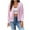 Pink, variant on Cardigan Sweaters for Women Lightweight Button down Knit Coat Casual Boho Beach Coverups Long Sleeve Soft Outwear