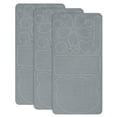 thumbnail image 1 of Uxcell 3-Pack Parches de Reparación de Poliéster, 7.9 x 3.9" Parches de Reparación de Tela Autoadhesivos para Sofás, Gris, 1 of 1