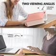 thumbnail image 4 of KOMI Case for Galaxy Tab A9+/A9 Plus 11 inch 2023, Slim Stand Protective Smart Cover with Hard PC Translucent Back Shell for Tab A9 Plus Tablet (SM-X210/X216/X218), Auto Wake/Sleep, Rose Gold, 4 of 5