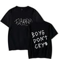 thumbnail image 2 of Rels B Merch Boys Don't Cry Logo T-Shirt Unisex Trend Casual Short Sleeve Top, 2 of 3