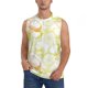 thumbnail image 1 of Fotbe Lemon Potatoes Men's Camiseta sin Mangas Estampada para Hombres, Playera Casual para Gimnasio, Entrenamiento, Playa-Medium, 1 of 7