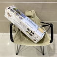 thumbnail image 2 of Chahueut Camping chairs,Hammock Camping Chair, Adults 400lbs Heavy Duty Foldable Oversized Rocker with Aluminum Alloy Frame Cup Holder Pillow - 27"D x 37"W x 44"H, 2 of 12