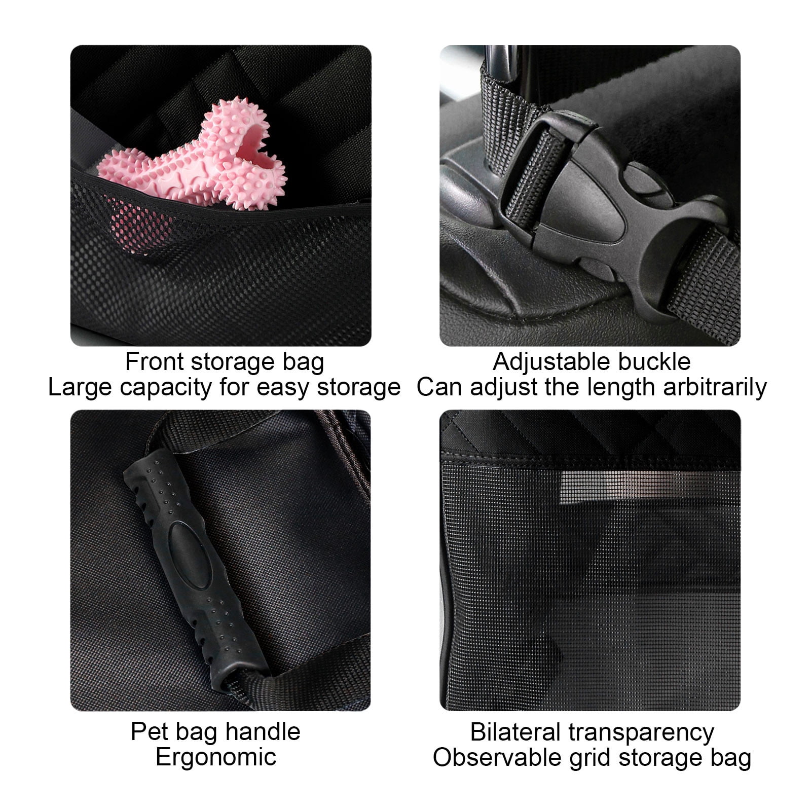 sruoe Dog Bed for Medium dogs, Car Mounted Pet Mat, Outdoor Sofa Dog Bed, Pet Bed Bottom With Hard Mesh, Dog Cage Bed Waterproof Dirt Proof Dog Mat, Pet Bed for Rear Seat Car, 23.6x17.7"