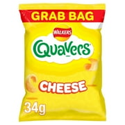 Walkers Quavers Cheese Snacks Crisps 34g (pack of 30)