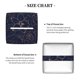 thumbnail image 5 of Balery Copper-Gold Gloss Outline Navy Dark Blue Porta Pañuelos de Cuero con Estampado – Funda Moderna Cuadrada para Caja de Pañuelos, Dispensador 5x5x5'', 5 of 7
