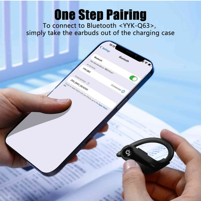 Wireless Earbuds For Motorola ATRIX TV XT687 with Immersive