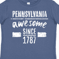 thumbnail image 4 of Inktastic Pennsylvania Awesome Since 1787 Boys or Girls Toddler T-Shirt, 4 of 5