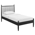 thumbnail image 2 of Zane Twin Size Spindle Bed Frame in Black, 2 of 9