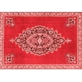 thumbnail image 1 of Ahgly Company Indoor Rectangle Medallion Red Traditional Area Rugs, 5' x 7', 1 of 4