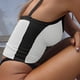 thumbnail image 3 of Camiseta básica de verano con cuello redondo para mujer - Camiseta sin mangas para hacer ejercicio, almohadillas extraíbles, 3 of 6