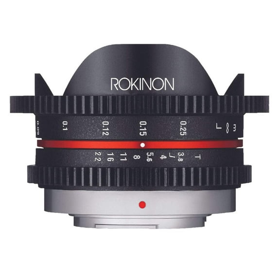 Rokinon Cine 7.5mm T3.8 Compact Fisheye Lens for MFT