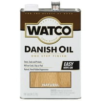 2 Pack, Natural, Watco Danish Oil - 65731, Gallon
