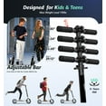 thumbnail image 3 of LNOW Foldable Kick Scooter-8 in Wheels for Kid, Teens & Adults, 4 Adjustable Levels, Max Load 240lbs,Lightweight, 3 of 9