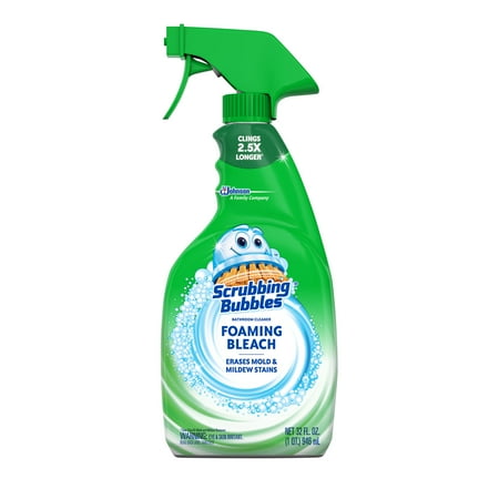 Scrubbing Bubbles Foaming Bleach Bathroom Cleaner 32 fl (Best Bathroom Cleaner Without Bleach)