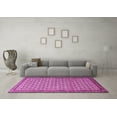 thumbnail image 3 of Ahgly Company Indoor Square Persian Purple Traditional Area Rugs, 5' Square, 3 of 4