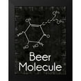 thumbnail image 2 of Gibbons, Lauren 15x18 Black Modern Framed Museum Art Print Titled - Beer Molecule 2 Rect, 2 of 5