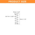 thumbnail image 2 of Uxcell 5Pcs Wire Diameter 0.028", OD 0.28", Free Length 0.79" 304 Stainless Steel Coil Mechanical Compressed Spring, 2 of 7