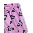 thumbnail image 3 of The Children's Place Girls Short Sleeve Leopard Heart Lettuce PJs, 2-Piece, Sizes XS-XXL, 3 of 3