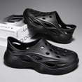 thumbnail image 5 of Men Slip-on Garden Clogs Breathable Lightweight Swimming Pool Water Shoes Outdoor Beach Shoes, 5 of 14