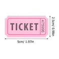 CCOCC 2026 New 1 Roll Sweepstakes Raffle Tickets for Auctions Pink ...
