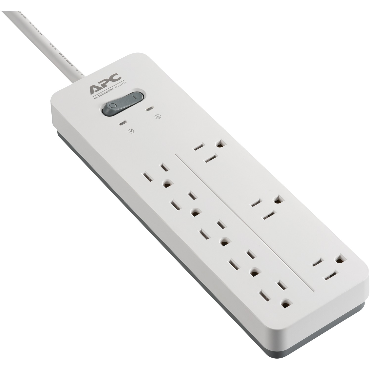 APC PH8W Home Office SurgeArrest 8Outlet Power Strip