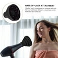 thumbnail image 4 of Universal Silicone Hair Dryer Diffuser Attachment for Travel Hair Styling Tools, 4 of 7