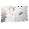 thumbnail image 1 of Amdohai 4pcs Guitare en Acier Inoxydable Cranté Radius Jauge Touche Touche Touche, 1 of 8