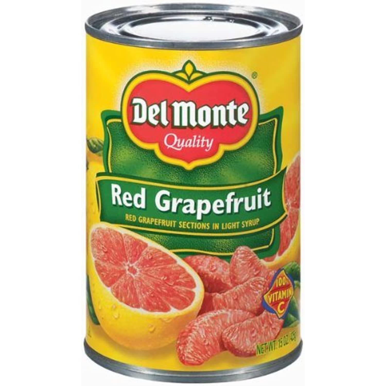 Del Monte Red Grapefruit Sections In Light Syrup 12 Pack