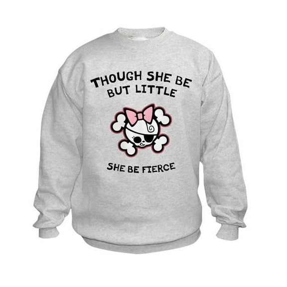 CafePress - She Be Fierce Kids Sweatshirt - Kids Sweatshirt, Youth Crew Neck Sweatshirt