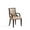 Tan, variant on Manhattan Comfort Grand 18.5" Faux Leather Dining Armchair in Tan