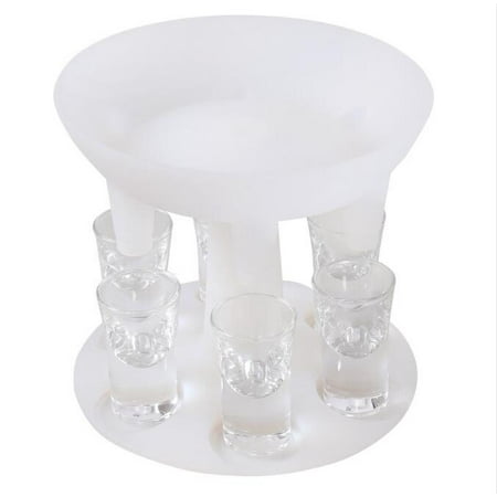 

Mittory Round Silicone Fashion Stand Funnel Dispenser Can Hold 6 Cups Dispenser