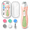 Light Pink, variant on ZNQPLF Electric Baby Nail File, 6 Heads, Variable Speed, Usb-C Rechargeable, Light Blue