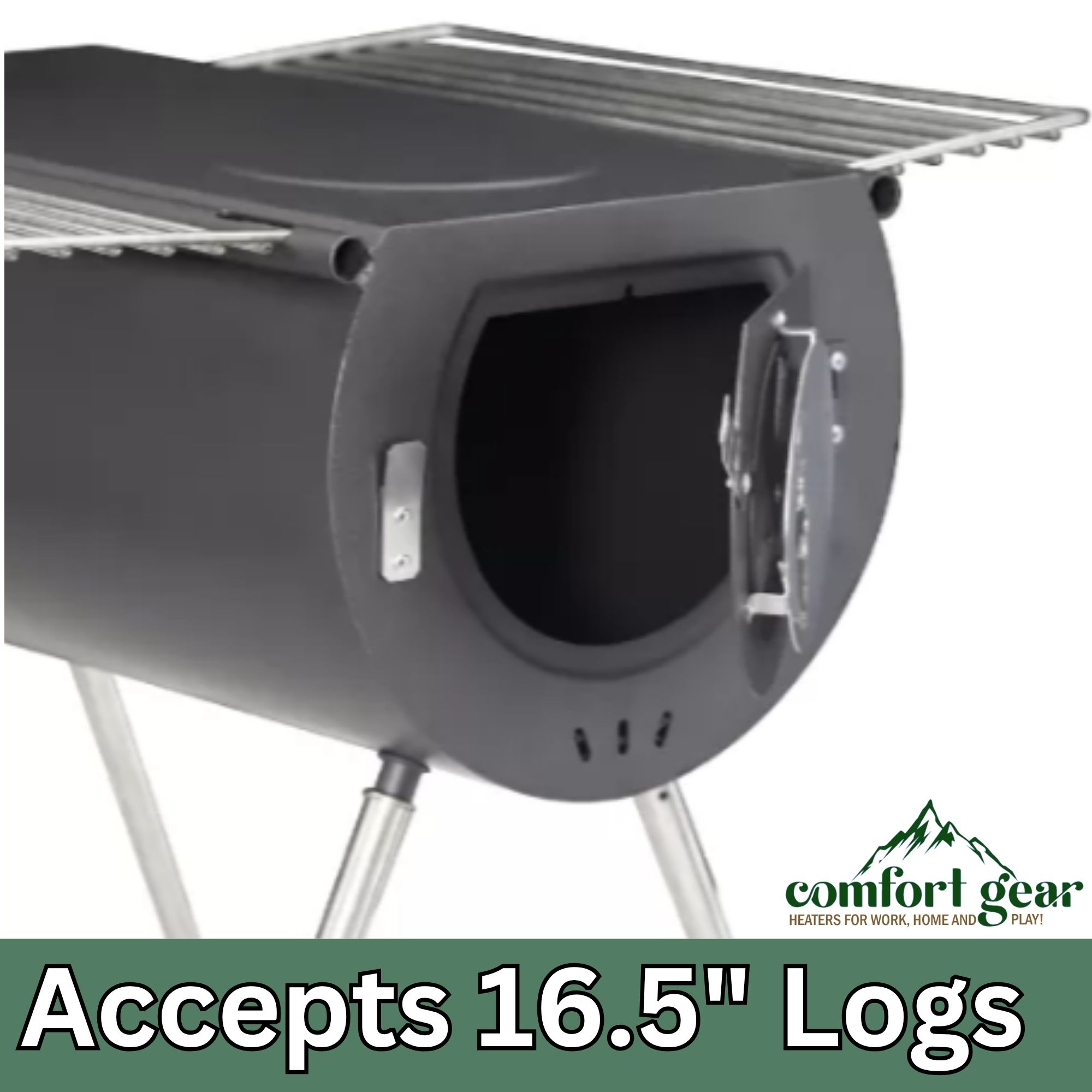 Comfort Gear 18" Outfitter Camp Stove XL Surface, Lightweight & Durable