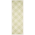 thumbnail image 5 of SAFAVIEH Cambridge Kierra Geometric Wool Runner Rug, Lime/Ivory, 2'6" x 8', 5 of 10