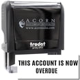 thumbnail image 1 of Large Self-Inking Narrow This Account is Now Overdue Stamp, Trodat Printy 4913, Press and Print Stamping, Impression Size 7/8" x 2-1/4", Up to 10,000 Impressions - Black Ink, 1 of 10