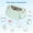 Green, variant on Yooshoverk Cleaning Machine, White, Ultrasonic, Portable Jewelry Cleaner, Mini Size, Home Glasses Cleaning