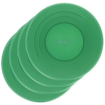 Set of 4 Gold Pan Gravity Trap Miner Prospecting Panning Sluice Tool - Green 10"